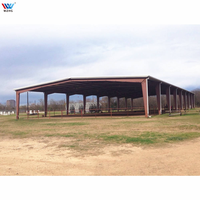 Construction rapide de bâtiments modernes en structure acier préfabriquée pour hangars agricoles, supermarchés, entrepôts, ateliers