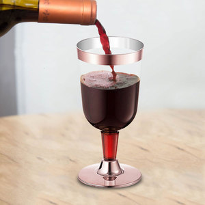 Venta al por mayor de vasos desechables PET transparentes de China, vasos transparentes de diseño novedoso para fiestas - Product Image 1