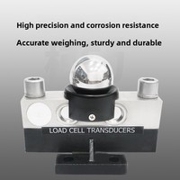 Celdas de Carga Digitales de Doble Cizallamiento QS-40t IP67 para Básculas de Camiones y la Industria de Plataformas de Pesaje con Copas y Bolas