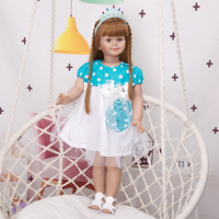Poupée bébé réaliste en silicone souple de 76 cm (30 pouces) de grande taille, simulation de bébé, mignonne et réaliste, jouet pour enfants