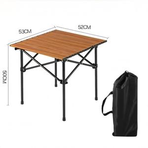 Taşınabilir Açık Hava Katlanabilir Masa Seti, Yolculuklar, Barbeküler, Sokak Satışları ve Kampçılık için İdeal - Product Image 2