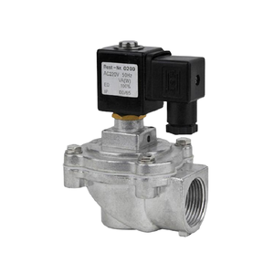 Válvula de Pulso Electromagnética de Ángulo Recto de 1 Pulgada DN25 AC220V con Base de Aleación G1'' DMF-Z-25J para Control de Polvo, Solenoide Personalizable OEM - Product Image 3