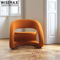 WISEMAX FURNITURE meubles de salon canapés chaise simple fauteuil de loisir fauteuil de sol tissu de luxe fauteuil de détente de salon