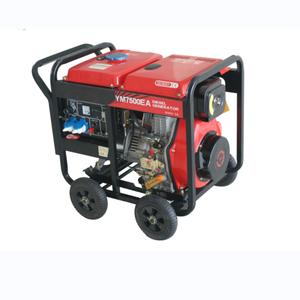 เครื่องกำเนิดไฟฟ้าแบบพกพา 5KW แบบเปิด ชนิดสูบเดียว ระบายความร้อนด้วยอากาศ ระบบสี่จังหวะ กำลังสูง - Product Image 2