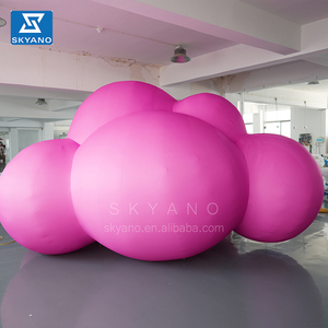 Nubes inflables gigantes con luces de colores Decoración publicitaria Globo de nube inflable - Product Image 4