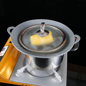 Antiadherente Anti-desbordamiento Splash Spill Stopper Cover Silicona Cooking Pan <span class=keywords><strong>Tapa</strong></span> - Product Image 4