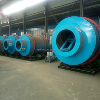 Machine de séchage rotative automatique pour les usines de fabrication minière, séchage du ciment/dolomite/caolin, capacité de 5 à 100 t/h, énergie
