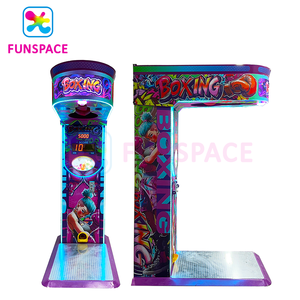 Équipement de divertissement Funspace Arcade Vente en gros Opération de pièces Machine de boxe électrique pour enfants Machine de jeu de boxe <span class=keywords><strong>Punch</strong></span> - Product Image 5