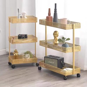 Chariot de rangement multifonctionnel haut de gamme pour cuisine, salle de bain, SPA, salon de beauté et manucure, avec chariot de service pour salon de beauté et restaurant - Product Image 6