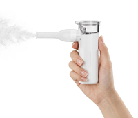 Nébuliseur portable en maille, prix d'usine, inhalateur manuel pour fournisseurs médicaux, service OEM ODM