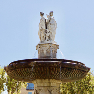 Grande fontaine en pierre pour l'extérieur Sculpture d'un animal Lion Statue et sculpture de figures en marbre Fontaines <span class=keywords><strong>Aix</strong></span> Provence France - Product Image 4