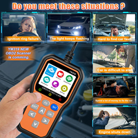 Herramienta de Diagnóstico para Automóviles YM319 OBD2 ELM327, Lector y Escáner de Códigos de Automóviles con Voltaje de 12 V