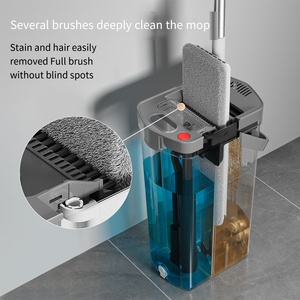 Mopa para Separar y Limpiar la Suciedad, No Requiere Lavado a <span class=keywords><strong>Mano</strong></span>, Mopa Duradera y Robusta - Product Image 3