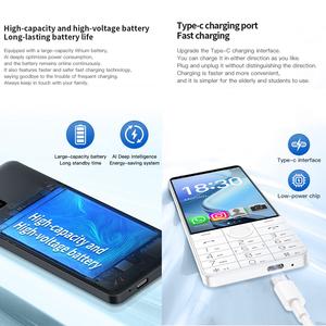 Teléfono con Teclado DOOV R70 Nuevo, 6GB+128GB, 4 Pulgadas, <span class=keywords><strong>Android</strong></span> 13, Compatible con <span class=keywords><strong>Google</strong></span> Play, Teléfono <span class=keywords><strong>para</strong></span> Personas Mayores con Cámara - Product Image 4