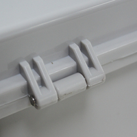 Boîtier de distribution électrique étanche IP68 en ABS et polycarbonate pour extérieur avec serrure, armoire moulée étanche