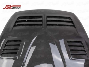 Cofano in Fibra di Carbonio Stile JSK-2 per <span class=keywords><strong>MAZDA</strong></span> RX8 - Product Image 4