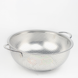 Panier à poinçonner en acier inoxydable, micro-perforé, pour riz, petit <span class=keywords><strong>passoire</strong></span> à mailles fines, pour évier de cuisine, bol de lavage, <span class=keywords><strong>passoire</strong></span> - Product Image 1