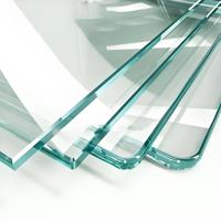 Prix usine Low E Verre trempé 8mm 10mm 12mm pour hôtel Décorations industrielles et intérieures Escalier de salle de bain à structure solide