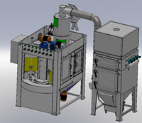 Sableuse PLC multi-angles de précision Moteur à haut rendement pour la gravure de plaquettes de semi-conducteurs Fonctionnement automatique Utilisation polyvalente