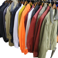 Pakaian Bekas Grosir, Jaket Bekas Musim Dingin untuk Pria Dewasa, Pakaian Musim Dingin Thrift, Pakaian Kasual, Ukuran Campur Stok