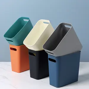 Bidone della spazzatura personalizzato all'ingrosso bidone della spazzatura per ufficio solido e stretto bidone della spazzatura