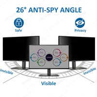 Protection d'écran de confidentialité de haute qualité, filtre anti-espion amovible, filtre anti-reflets pour ordinateur de bureau, filtre de confidentialité pour DELL 22 pouces 16:9