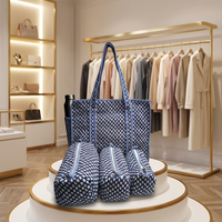 Sac en coton matelassé de style vintage à imprimé floral, écologique, réutilisable, durable, avec poignée souple, fermeture éclair, léger et facile à transporter