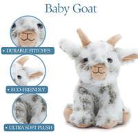 Fabricant JIJIA de peluches peluches pour bébés animaux peluche personnalisée chèvre mouton pour bébés jouets en peluche
