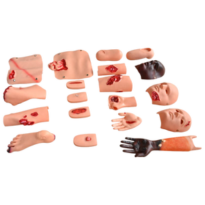 Accesorios Avanzados <span class=keywords><strong>para</strong></span> Maniquíes de Trauma, 19 Simuladores de Heridas Realistas <span class=keywords><strong>para</strong></span> la Educación de Enfermería - Product Image 3