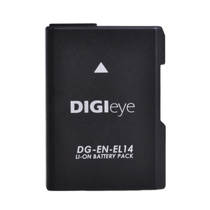 Batterie DIGIeye 7.4V 1200mAh EN-EL14 EN-EL14A ENEL14 pour <span class=keywords><strong>Nikon</strong></span> D3100 D3200 D3400 D5100 <span class=keywords><strong>D5300</strong></span> D5600 DF Coolpix P7000 P7100 P7800 - Product Image 2