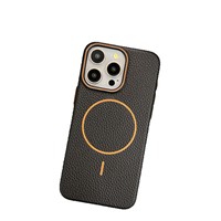 Étui de téléphone portable à charge sans fil pour iPhone 16 Pro Max, accessoires de téléphone magnétiques de luxe pour iPhone 16 15 14 13 12