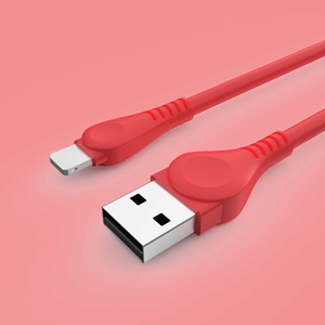 Durable 1m USB <span class=keywords><strong>2</strong></span>.<span class=keywords><strong>0</strong></span> 2A PVC 8pin USB Câble de Charge de Synchronisation De Données Pour i téléphone 5S <span class=keywords><strong>6</strong></span> 6s plus <span class=keywords><strong>7</strong></span> 8 XS MAX XR - Product Image 1