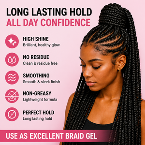 Gel tressage professionnel à séchage rapide, non collant, tenue forte, sans rinçage, haute capacité, avec logo personnalisé OEM, à base de plantes - Product Image 2
