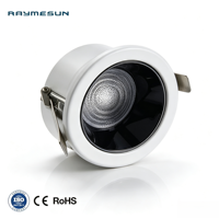 Spot LED encastré en aluminium Leimai 7W 9W 12W 15W 18W SMD, rond, CCT changeable, pour usage domestique et hôtelier