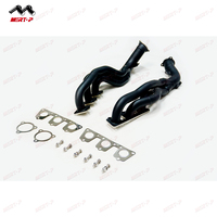 Collecteurs d'échappement longs en acier inoxydable MERTOP pour Audi S4 S5 A5 A7 A8 B8 Q5 SQ5 3.0 TFSI V6 2007-2017 avec revêtement céramique noir