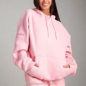 Hoodie berpergian Mode pesawat tidur ukuran besar bulu domba kelas berat polos penerbangan panjang katun Combed kustom dengan Masker Mata - Product Image 6