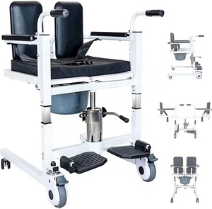 Silla <span class=keywords><strong>de</strong></span> <span class=keywords><strong>ruedas</strong></span> hidráulica portátil MSMT <span class=keywords><strong>para</strong></span> elevación <span class=keywords><strong>de</strong></span> pacientes <span class=keywords><strong>para</strong></span> el hogar y el baño, seguridad, inodoro, orinal, Ayuda <span class=keywords><strong>de</strong></span> transferencia - Product Image 1
