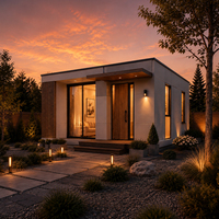 Module de vie modulaire en forme de capsule de l'usine de Foshan, hôtel pod modulaire en bord de mer, chambre modulaire entièrement meublée pour séjour touristique