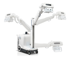 Appareil de radiographie mobile vétérinaire Mindray MobiEye 700 avec bras robotique bionique et fonction de télécommande RF - Product Image 2