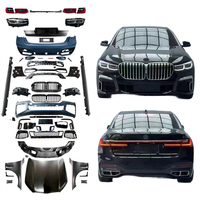 Kit de Carrocería Completo para BMW Serie 7, Modificación de Auto 2016-2018 G11 G12, Actualización de Estilo Deportivo LCI, Parachoques Delantero y Trasero, Parrilla