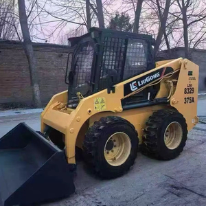 4WD 4×4 Mini <b>Backhoe</b> LIUGONG <b>Loader</b> Chinese <b>Tractor</b> Diesel Engine Multi-functional Skid Steer Binder Construction <b>Loader</b> Machine - Product Image 1