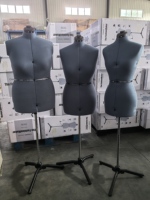 Mannequin factice réglable en plastique pour le haut du corps