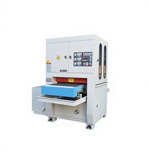 آلة أوتوماتيكية لتلميع وإزالة الحواف الحادة من الصفائح المعدنية للأجزاء المقطوعة والمختومة، جلاخة حزامية عريضة - Product Image 1