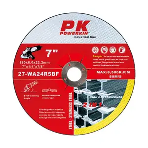 Factory 7 Inch Abrasive Cutting Disc 7'' Cut Off Wheel T27 Yuri Cutting Disk For Stainless Steel And Metal