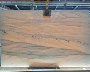 Backlit Polished <b>White</b> Quartzite Customized Natural <b>White</b> Quartzite Slabs for Countertop - Product Image 4