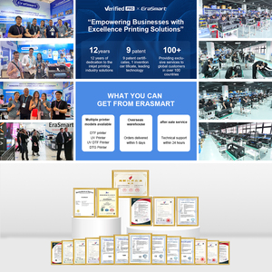 EraSmart A2 Impresora UV con 2 cabezales XP600 Impresora UV plana Botella Taza Pluma Acrílico Vidrio Metal - Product Image 6