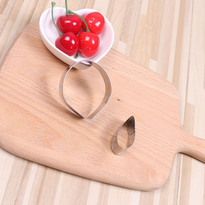 2 cái sáp Thu hải đường fondant <span class=keywords><strong>Cutter</strong></span> <span class=keywords><strong>Set</strong></span> thép không gỉ 430 hoa cánh hoa kẹo cao su dán Cookie Baking khuôn DIY bánh trang trí công cụ - Product Image 3