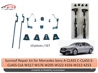 Kit de réparation de toit ouvrant panoramique en fer neuf pour Mercedes W176 W117 W205 W253 X156 W222 CLA Classe E (1697800244 1687800075) Curseur