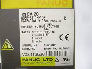 <span class=keywords><strong>A06b</strong></span> <span class=keywords><strong>6117</strong></span> <span class=keywords><strong>H103</strong></span> 283 339v 6 5a Unmp Nuevo y Original en Stock, Controlador Lógico Programable (PLC) Dedicado para Automatización Industrial - Product Image 4