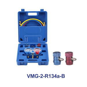Juego de Herramientas de Refrigeración HVAC R410A/R22/R134a/R404C/R407C, Nuevo/Usado, Manómetro de Gas Refrigerante para Aire Acondicionado Automotriz - Product Image 3